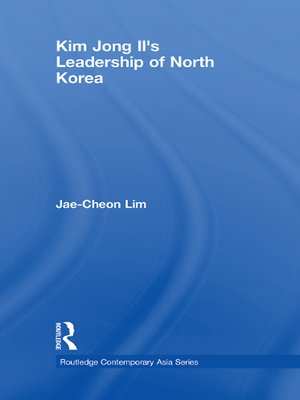 cover image of Kim Jong-il's Leadership of North Korea